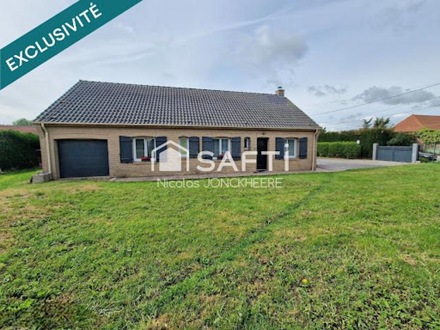 Vente Maison 5 pièces 100 m2 Mazinghem