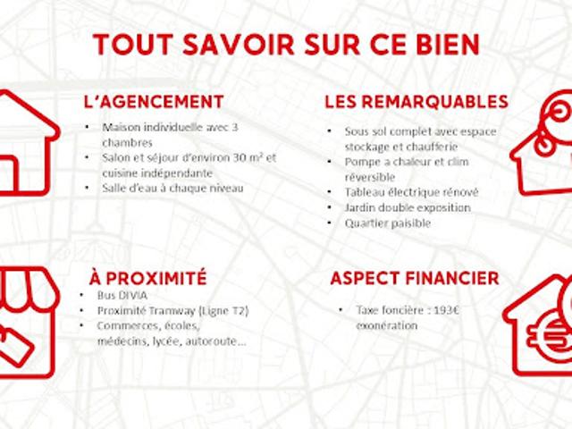 Vente Maison 5 pièces 100 m2 Chenove