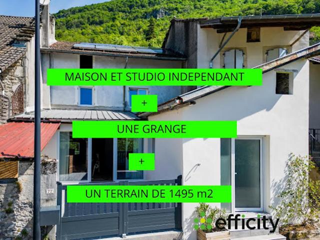 Vente Maison 5 pièces 102 m2 Cheignieu la Balme
