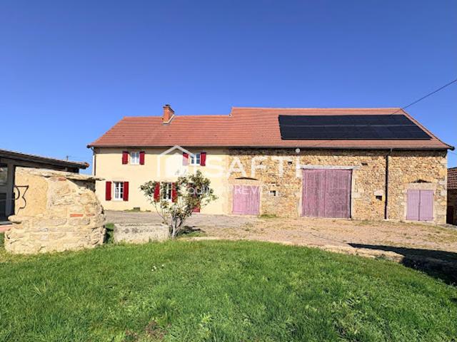 Vente Maison 5 pièces 103 m2 Saint Christophe en Brionnais