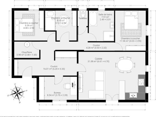 Vente Maison 5 pièces 103.87 m2 Le Bugue