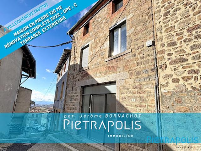 Vente Maison 5 pièces 117 m2 Vindry sur Turdine