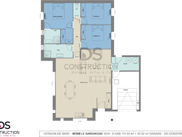 Vente Maison 5 pièces 111 m2 Jaunay Marigny