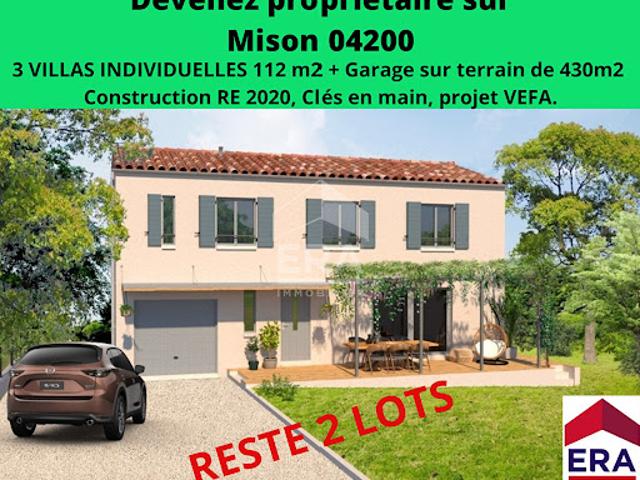 Vente Maison 5 pièces 112 m2 Mison