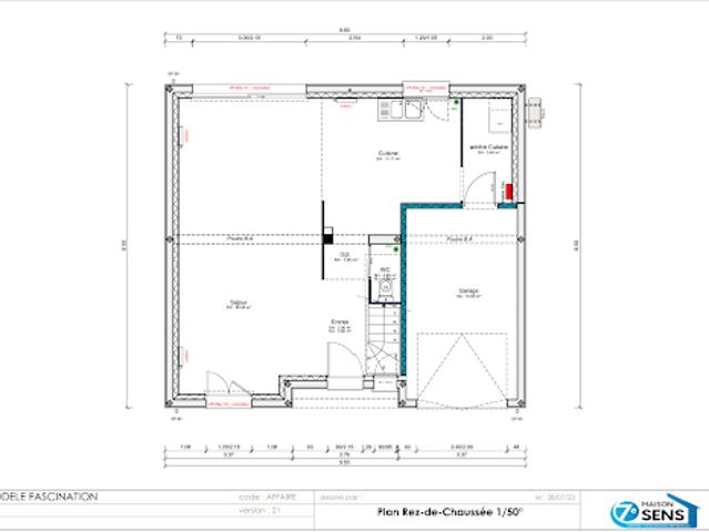 Vente Maison 5 pièces 113 m2 Viry chatillon
