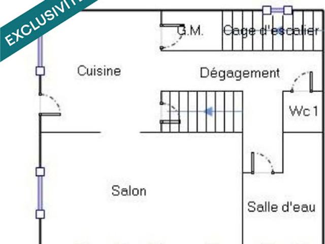 Vente Maison 5 pièces 125 m2 Le Montet