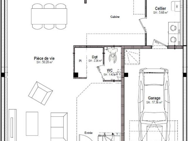 Vente Maison 5 pièces 125 m2 Teloché