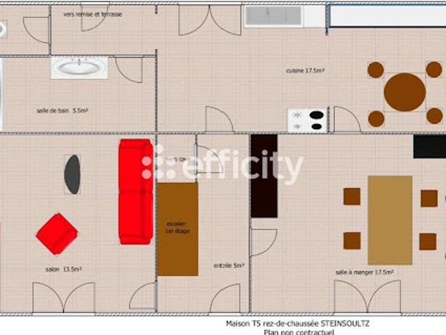 Vente Maison 5 pièces 126 m2 Steinsoultz