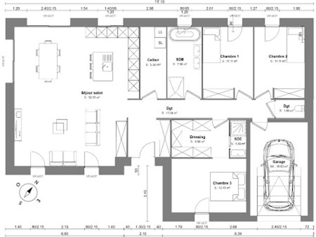 Vente Maison 5 pièces 120 m2 Avesnes les Aubert