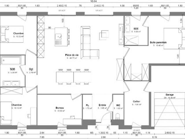 Vente Maison 5 pièces 130 m2 Cuvillers