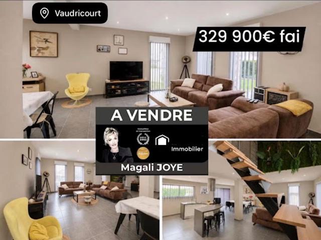 Vente Maison 5 pièces 130 m2 Vaudricourt