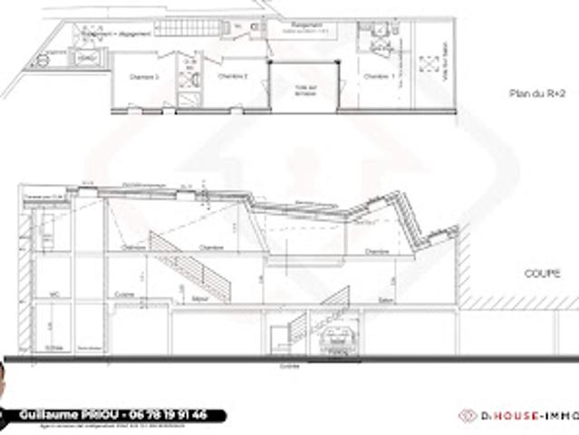 Vente Maison 5 pièces 155 m2 Bordeaux