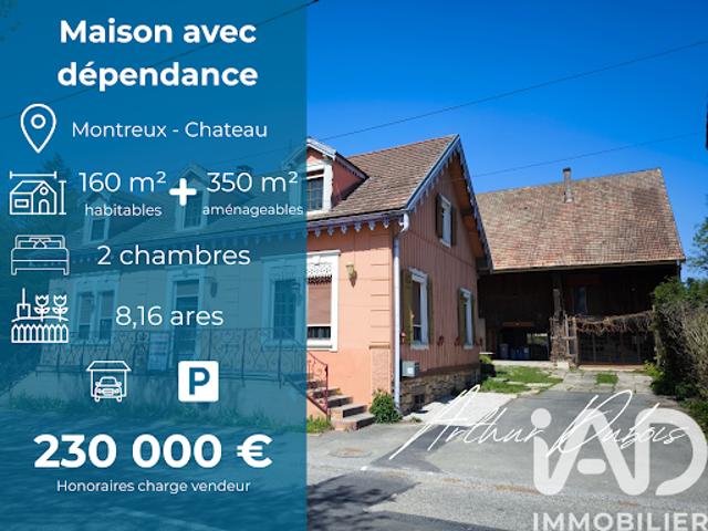 Vente Maison 5 pièces 141 m2 Montreux Château