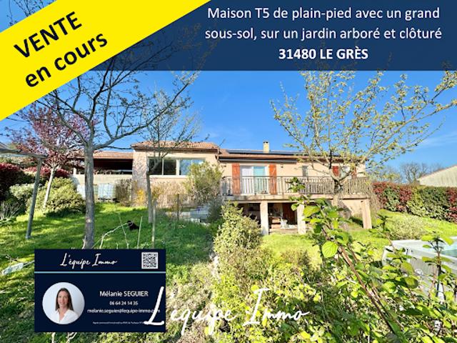Vente Maison 5 pièces 155 m2 Le Grès