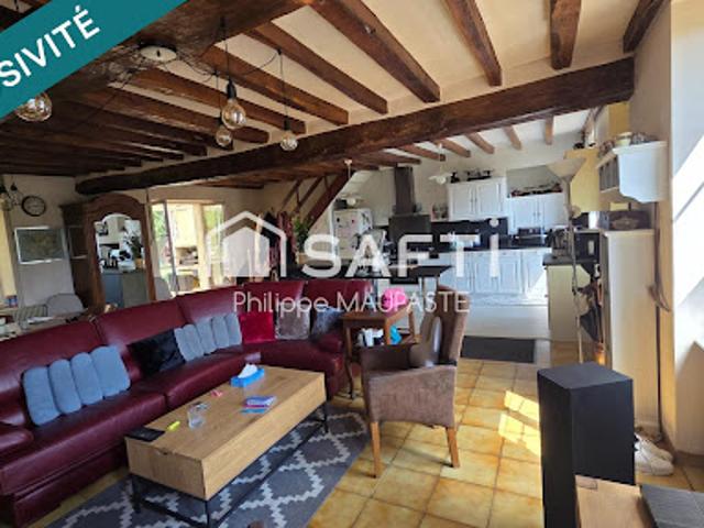 Vente Maison 5 pièces 161 m2 Châteauneuf Val de Bargis