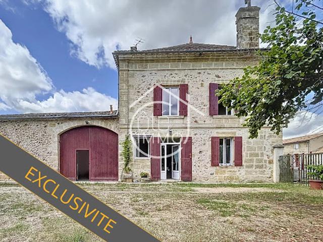 Vente Maison 5 pièces 160 m2 Lamothe Montravel