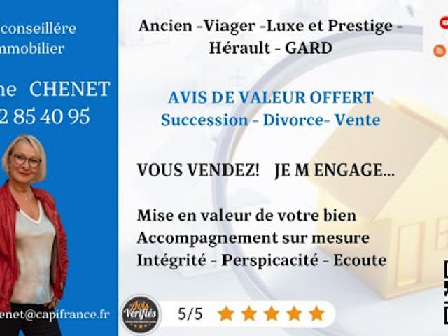 Vente Maison 5 pièces 174 m2 Congénies