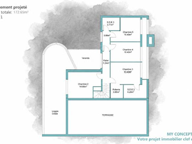 Vente Maison 5 pièces 172 m2 Colombes
