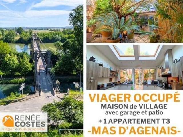 Vente Maison 5 pièces 228 m2 Le Mas d'Agenais