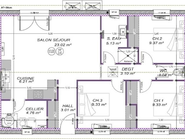 Vente Maison 5 pièces 75 m2 Boisse