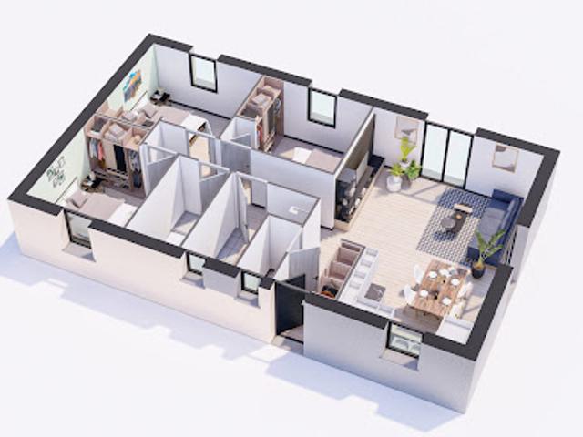 Vente Maison 5 pièces 78 m2 Chanteheux