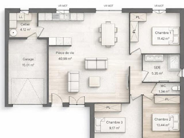 Vente Maison 5 pièces 82 m2 Rians