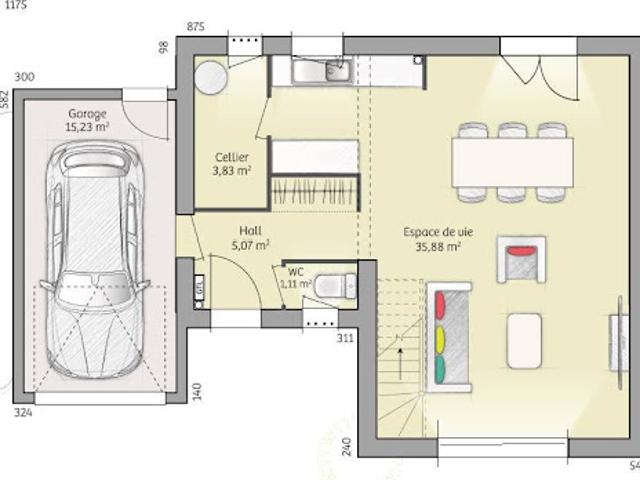 Vente Maison 5 pièces 90 m2 Cely en biere