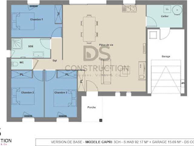 Vente Maison 5 pièces 92 m2 Chalandray