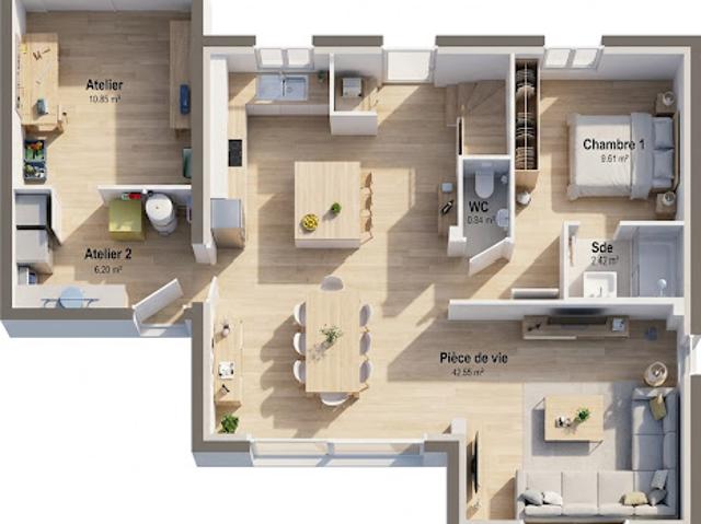 Vente Maison 5 pièces 92 m2 Lanvallay