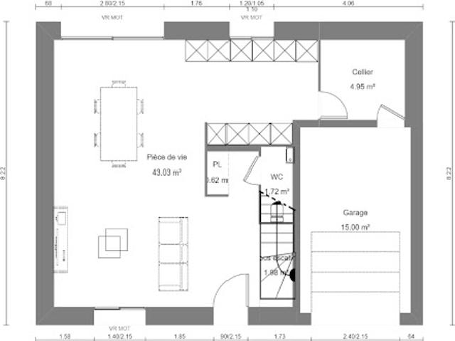 Vente Maison 5 pièces 92 m2 Sancourt