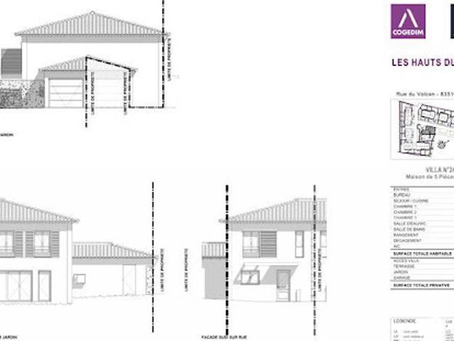 Vente Maison 5 pièces 94 m2 Cogolin