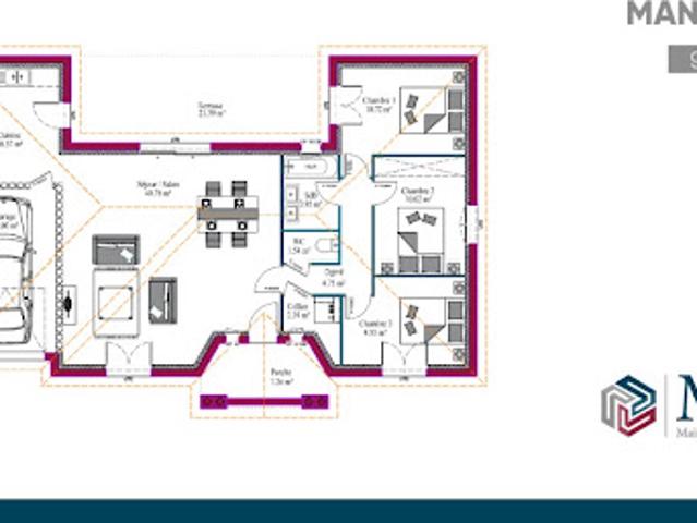 Vente Maison 5 pièces 94 m2 Saint Nexans