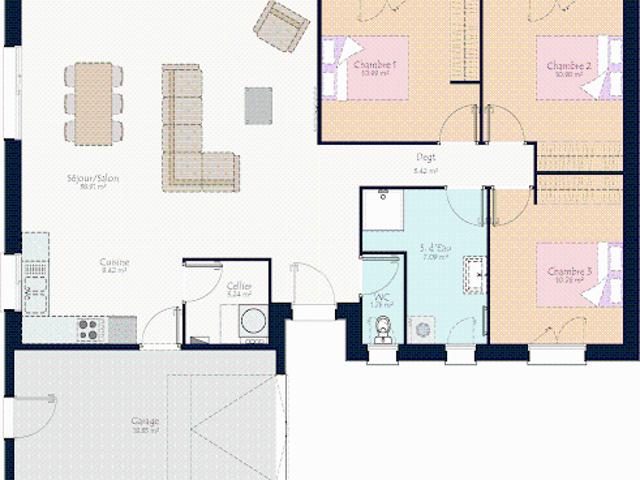 Vente Maison 5 pièces 95 m2 Bouaye