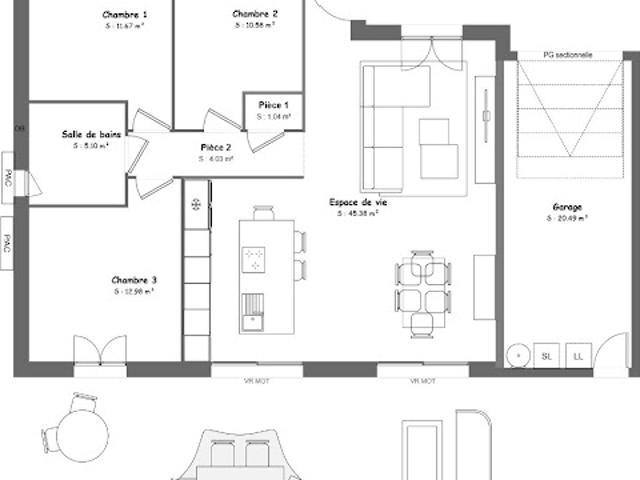 Vente Maison 5 pièces 95 m2 Pont Hébert