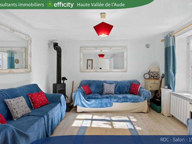 Vente Maison 5 pièces 95 m2 Rennes les Bains