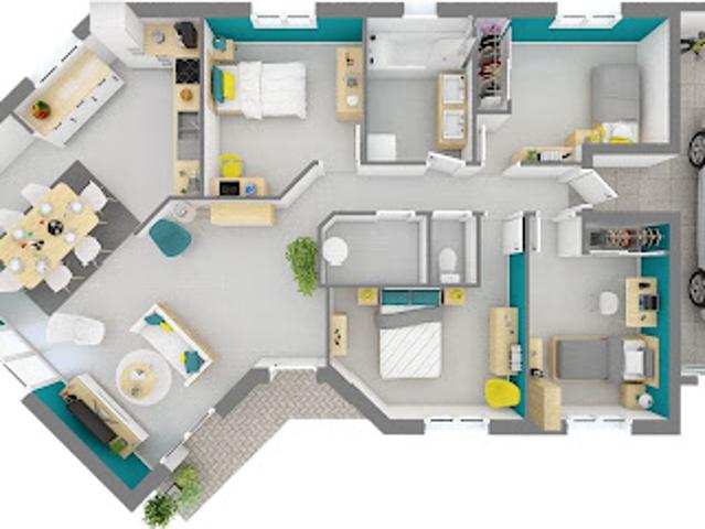 Vente Maison 5 pièces 97 m2 Lapte