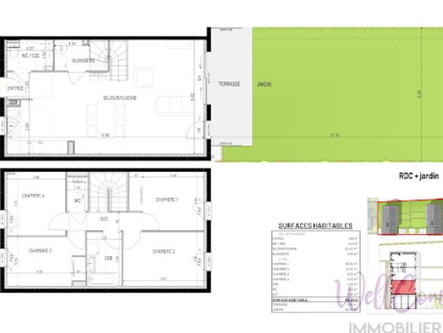 Vente Maison 5 pièces 98 m2 Albens