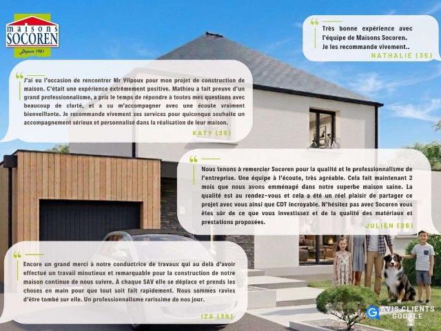 Vente maison 5 pièces Châteaubourg 35