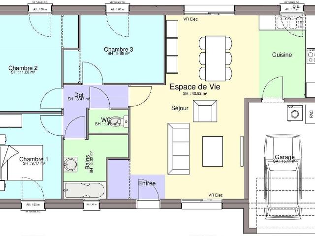 Vente maison 5 pièces Aigrefeuille sur Maine 44