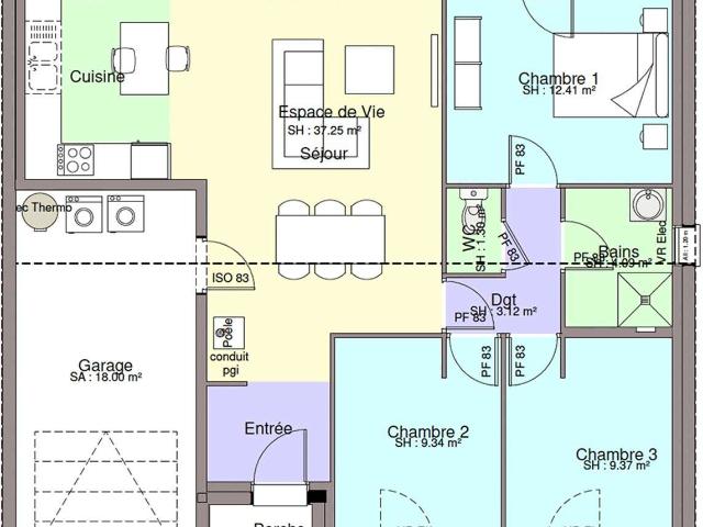 Vente maison 5 pièces Bouaye 44