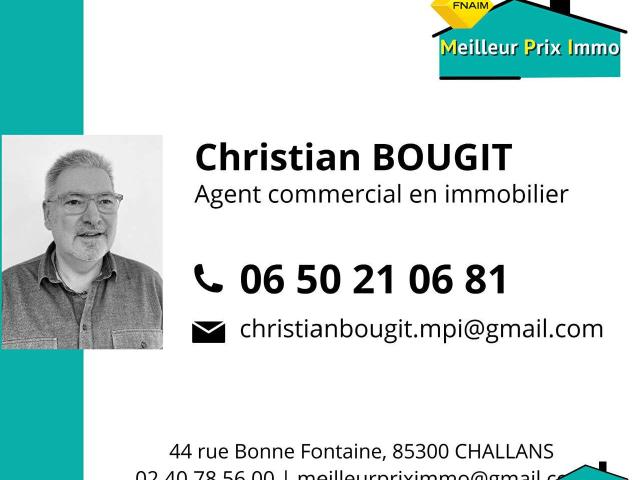 Vente maison 5 pièces Beauvoir sur Mer 85