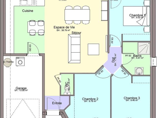 Vente maison 5 pièces Gétigné 44