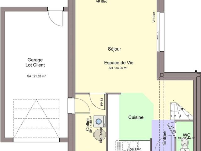 Vente maison 5 pièces Les Sorinières 44