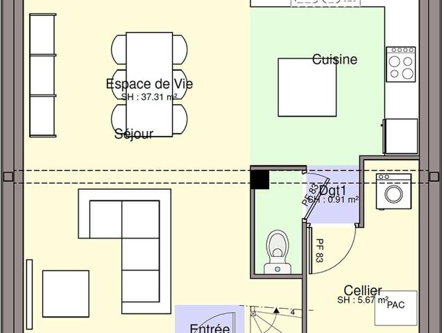 Vente maison 5 pièces Les Sorinières 44
