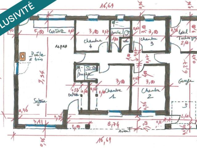 Vente maison 5 pièces Saint Sulpice des Landes 35