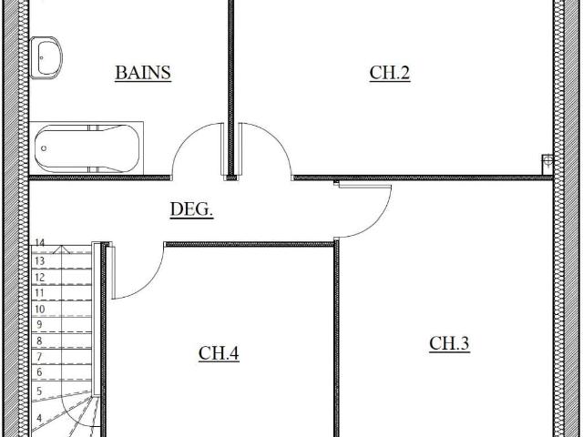 Vente maison 5 pièces Pleugueneuc 35