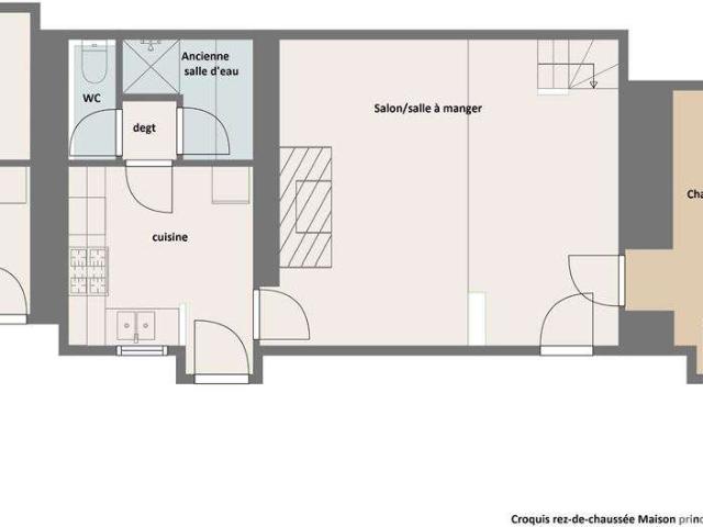 Vente maison 5 pièces Viviers en charnie 53