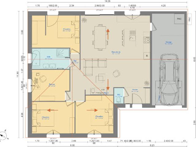 Vente Maison 6 pièces 100 m2 Notre Dame de l'Isle