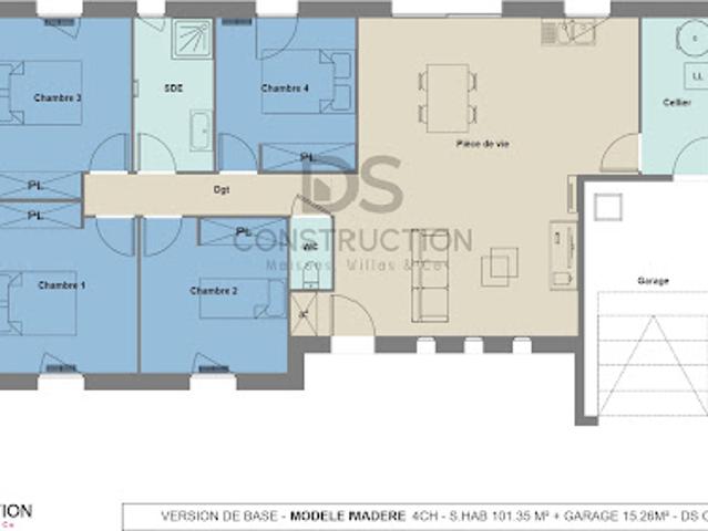 Vente Maison 6 pièces 100 m2 Chatellerault