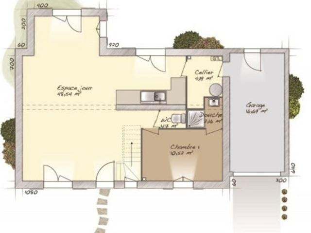 Vente Maison 6 pièces 114 m2 Reuilly